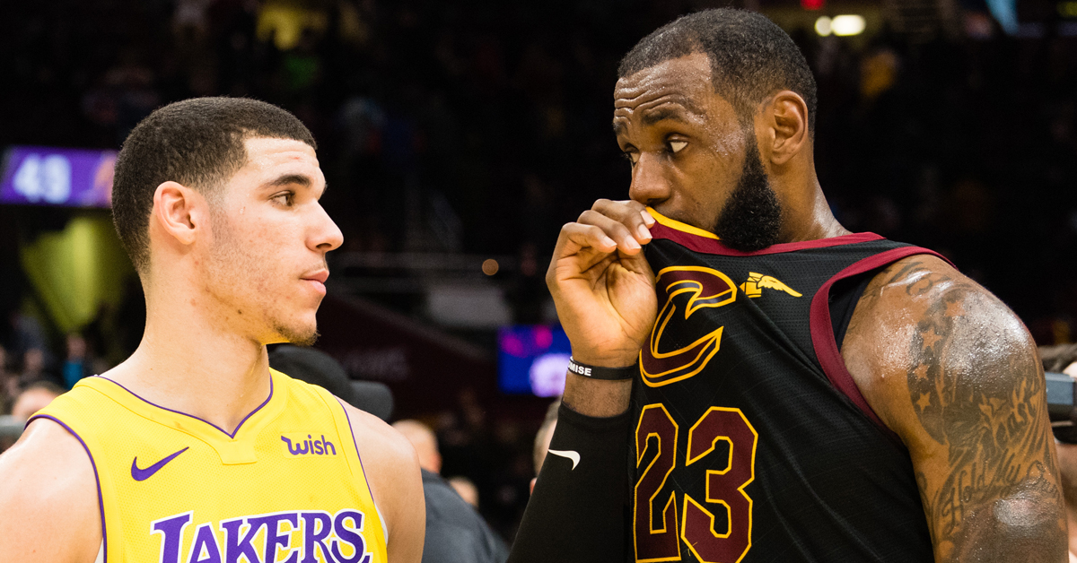 LeBron James and Lonzo Ball Leaks