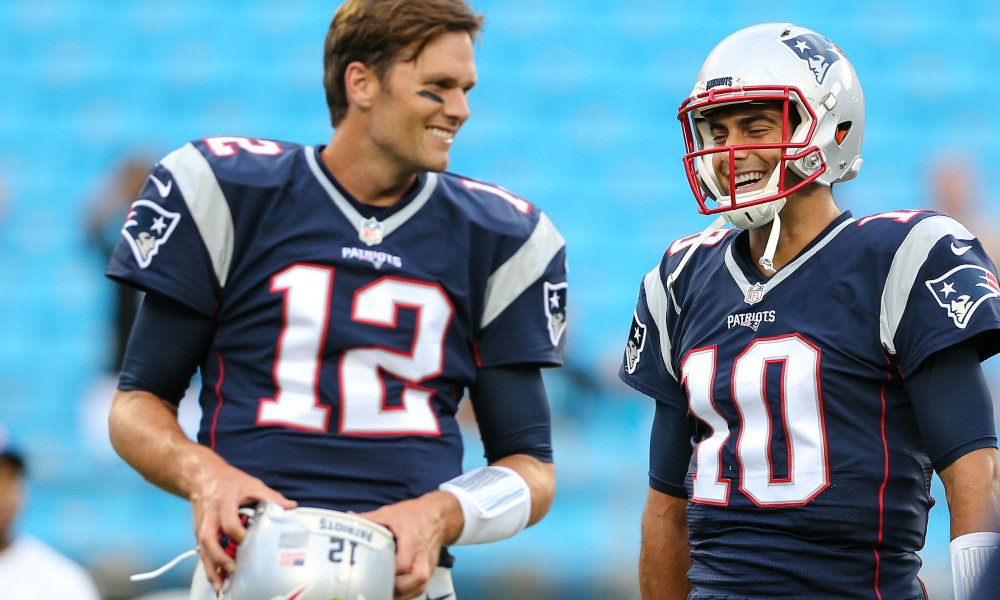 Tom Brady 'really happy' for Jimmy Garoppolo's success