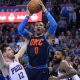 Russell Westbrook’s 37 helped the team to defeat 76er