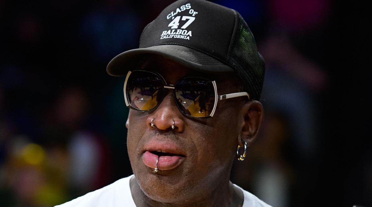 Dennis Rodman arrested on DUI charge in Newport Beach, California