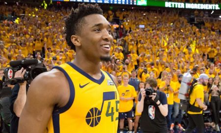 Donovan Mitchell ruled the thunder in his debut match