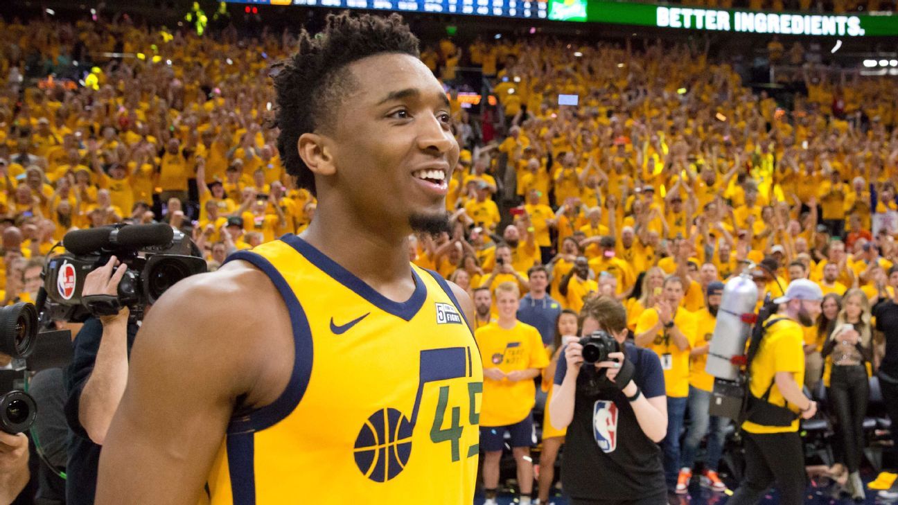 Donovan Mitchell ruled the thunder in his debut match