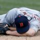 Tigers’ Jordan Zimmermann bruises jaw by line drive