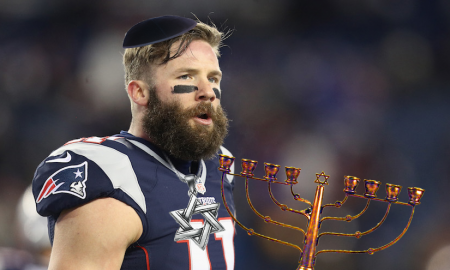Patriots wide receiver Julian Edelman may have helped police prevent a potential school shooting
