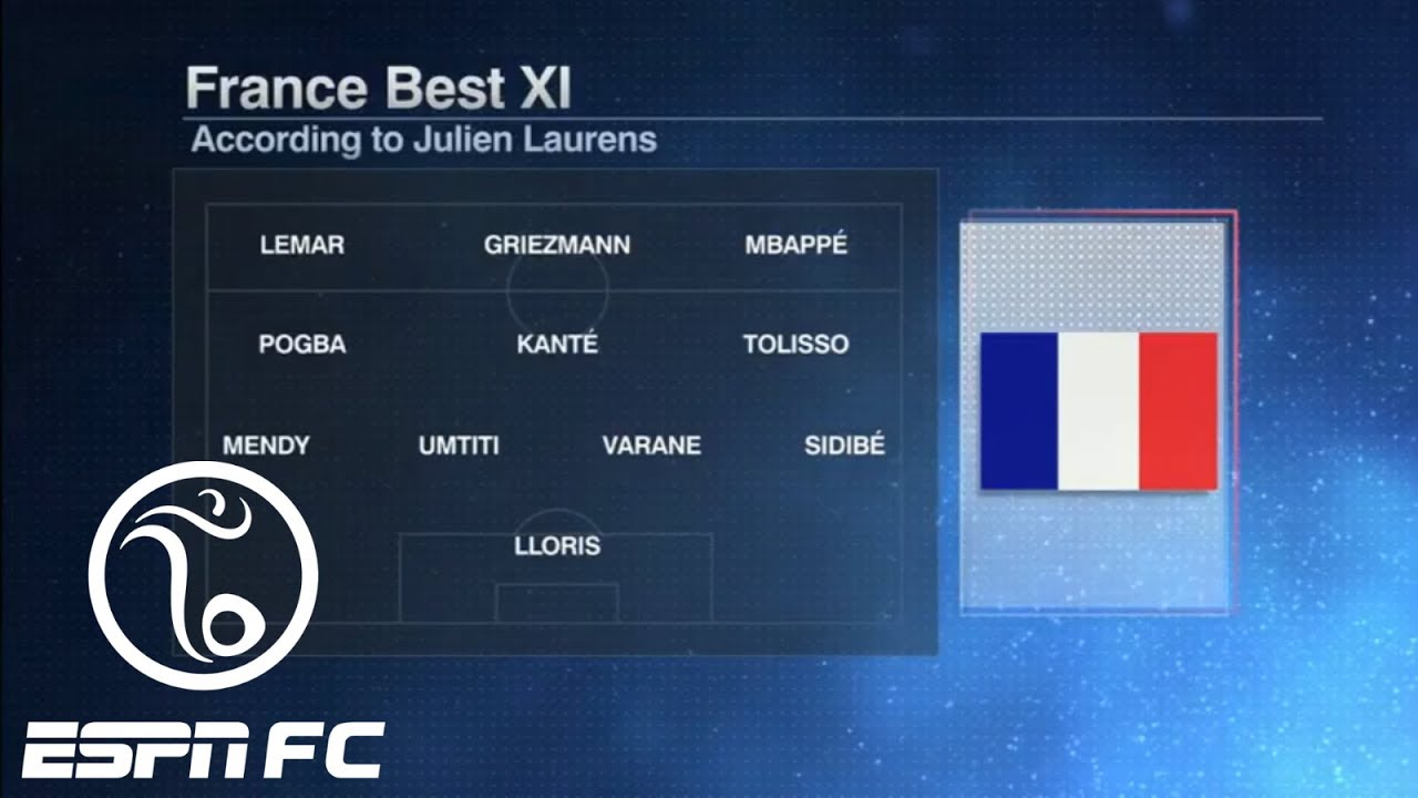 Projecting France's incredibly talented potential World Cup starting XI