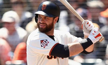 Giants’ Brandon Belt questions umpire Doug Eddings’ integrity after the loss to Reds