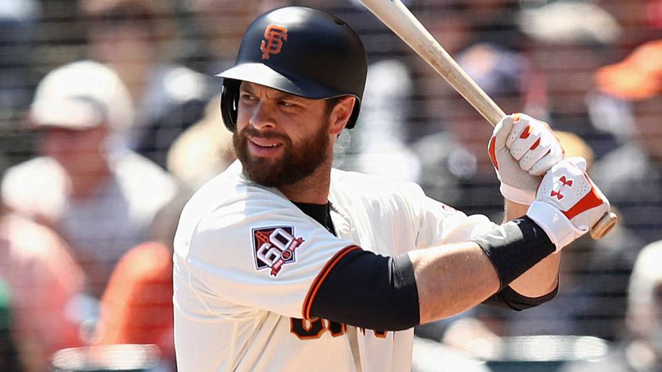Giants’ Brandon Belt questions umpire Doug Eddings’ integrity after the loss to Reds