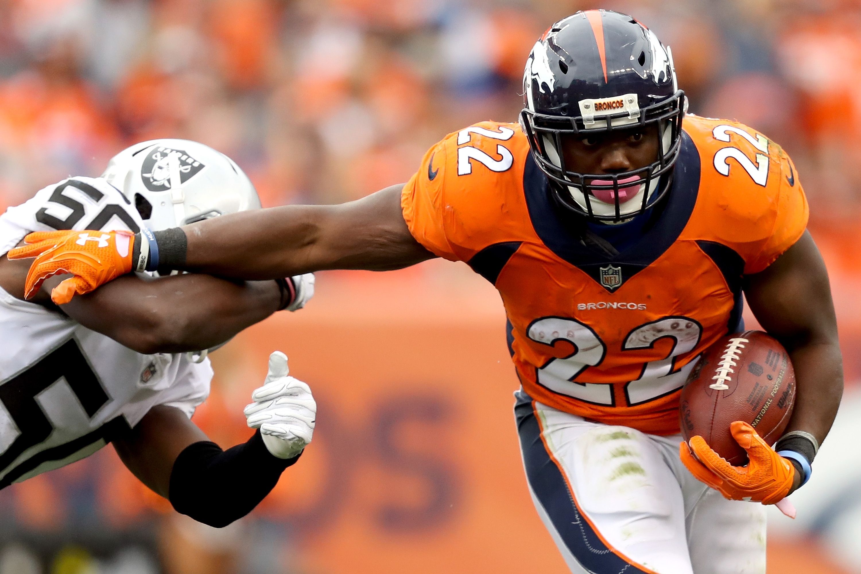 Ex-Broncos running back C J Anderson joins Carolina Panthers