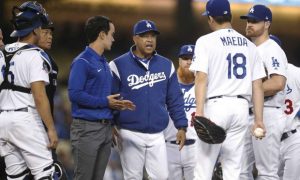 Dodgers’ Kenta Maeda suffers from the strained hip; the team may get a new starting pitcher