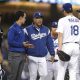 Dodgers’ Kenta Maeda suffers from the strained hip; the team may get a new starting pitcher