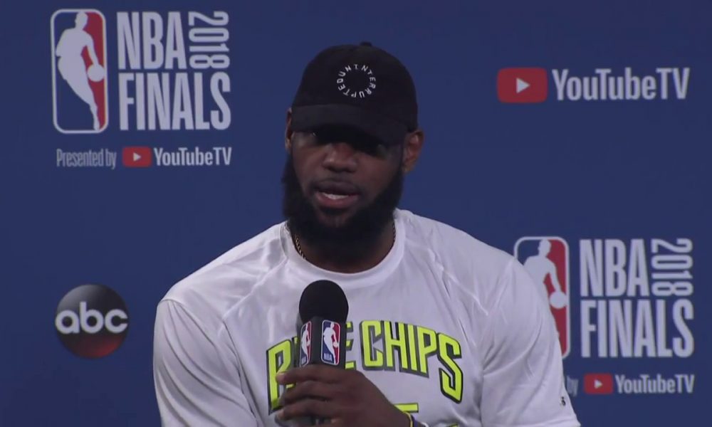 LeBron James & Kevin Love Interview | NBA Finals Game 2 Media ...