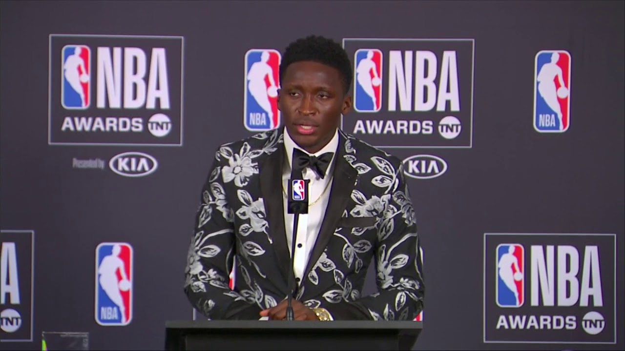 Victor Oladipo Wins Most Improved Player Of The Year At The 2017 2018 Nba Awards Crush That Sports Victor Oladipo Wins Most Improved Player Of The Year At The 2017 2018 Nba Awards Crush That Sports