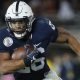 Running back Saquon Barkley signs a four year $31.2 million rookie contract with the Giants