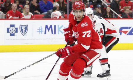 Red Wings acquire Andreas Athanasiou with a two-year contract worth 42 million