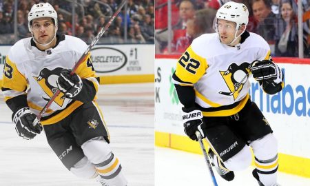 Buffalo Sabres acquire Matt Hunwick and Conor Sheary from Pittsburgh Penguins for fourth-round draft pick
