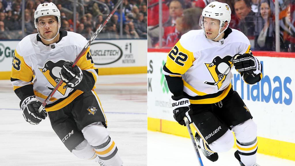 Buffalo Sabres acquire Matt Hunwick and Conor Sheary from Pittsburgh Penguins for fourth-round draft pick