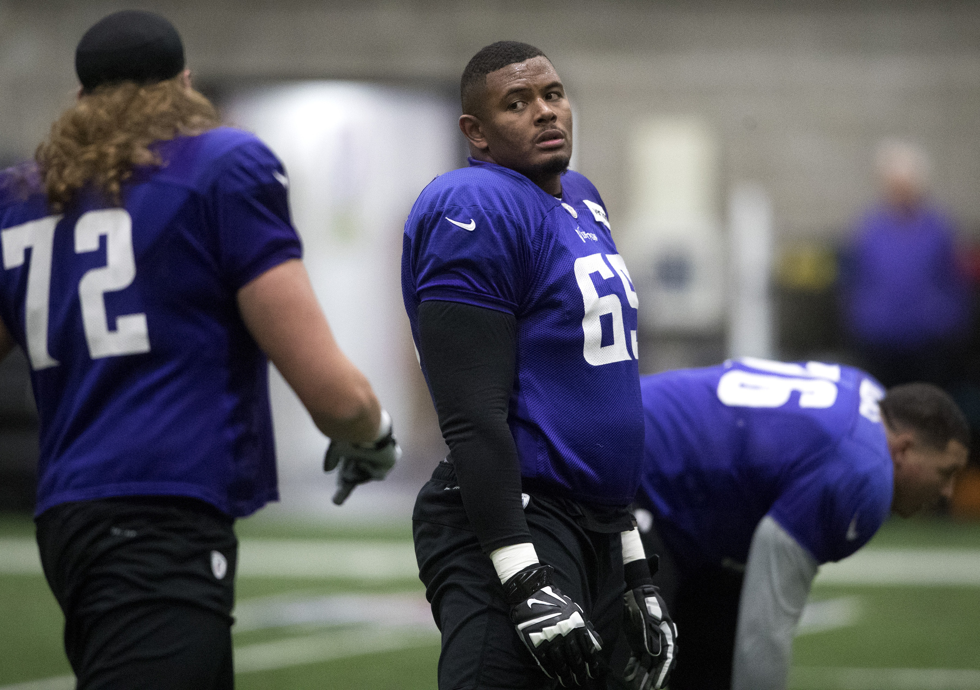 Rashod Hill may be a good choice at right tackle