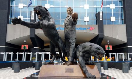 New Panthers to keep the statue of Jerry Richardson outside of the stadium: Report