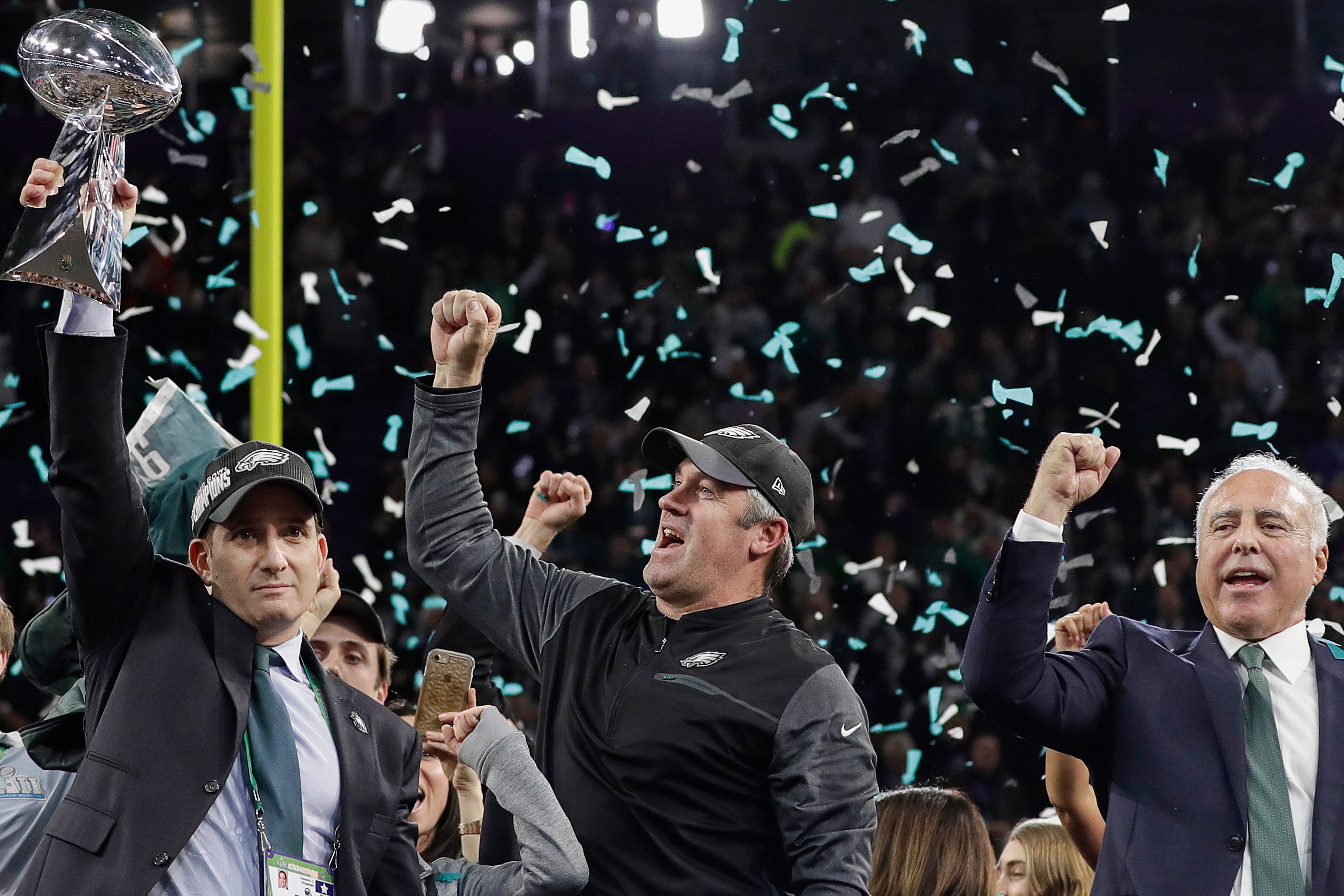 Philadelphia Eagles extend Howie Roseman and Doug Pederson through the 2022 season