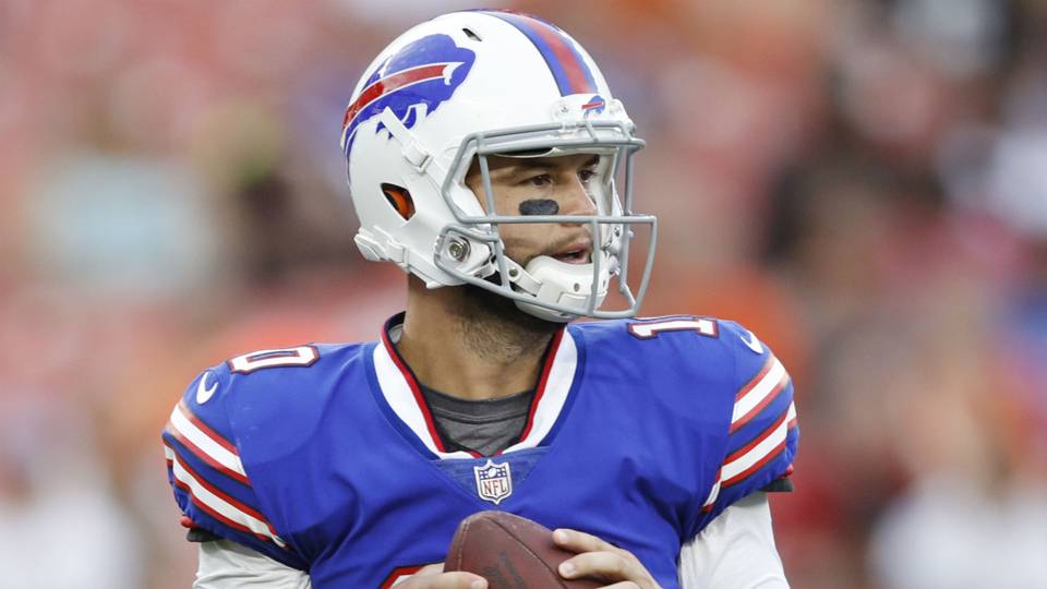 Bills quarterback AJ McCarron suffers with hairline fracture in preseason game against the Browns
