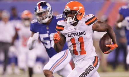 Antonio Callaway receives a lot of playing time as punishment from coach Hue Jackson