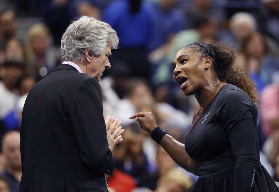 Tennis Umpire is disturbed due to Serena Williams in the U.S. Open