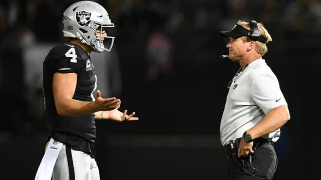 Jon Gruden has shown no regrets on the trade of Khalil Mack