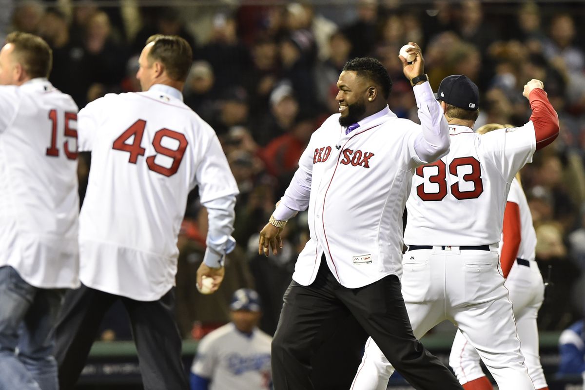 Curt Schilling, World Series 1st Pitch