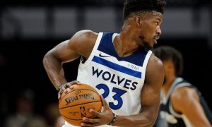 Jimmy Butler, timberwolves player shot,
