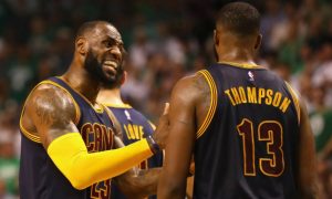 Tristan Thompson , LeBron James, Baseball