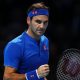 Roger Federer has beaten Kevin Anderson in London at ATP Finals