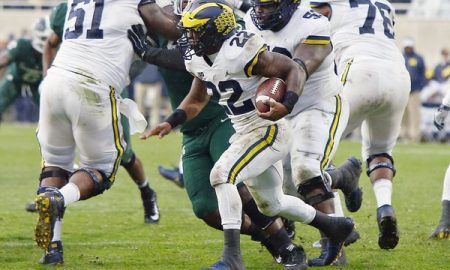 Karan Higdon continues to stay and Michigan’s running game takes off
