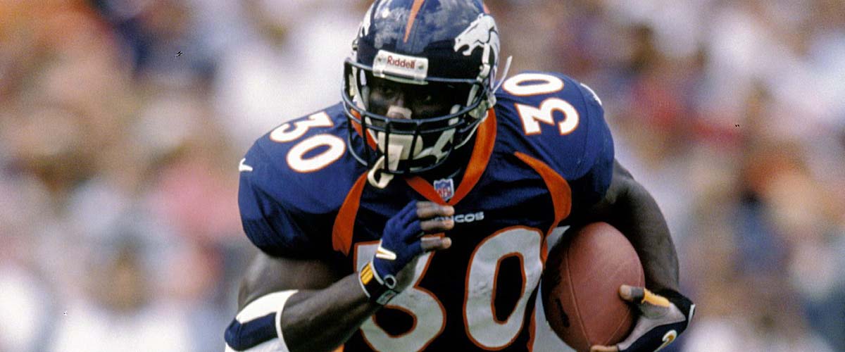 Terrell Davis got only one scholarship offered in high school