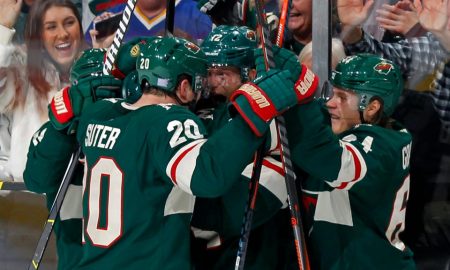 Minnesota Wild wins over the Jets in the third period of the game