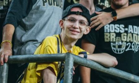 Purdue superfan got own bobblehead to help for cancer fight