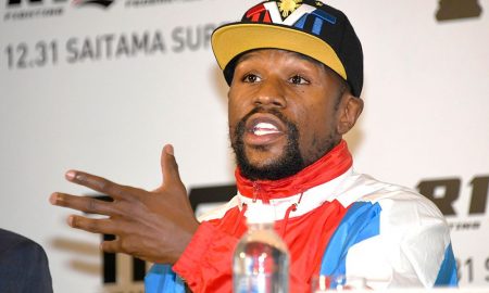 Floyd Mayweather said he never agreed for the official fight