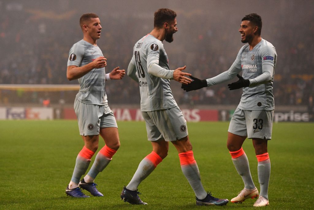 Olivier Giroud ends his goal-less drought