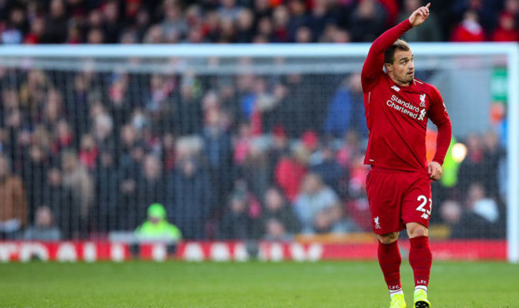 Xherdan Shaqiri of Liverpool Left Out For Red Star Belgrade