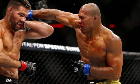 Jacare Souza defeated Chris Weidman in event