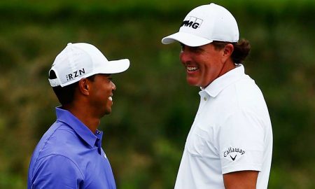 Highly anticipated game between Phil Mickelson & Tiger Woods is over
