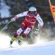 Vincent Kriechmayr is leading Kilde in the final downhill training in Bormio
