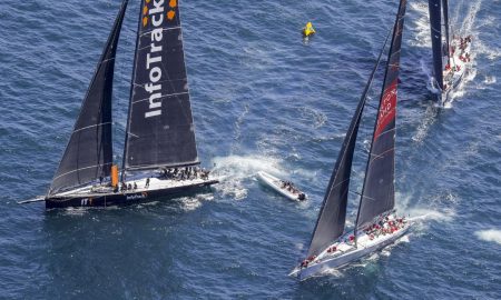 Wild Oats XI is subjected to a protest in a yacht race from Sydney to Hobart