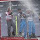 Max Franz takes home the super-G race on a foggy-snowy day