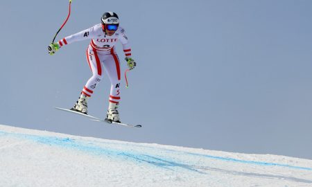 Austrian skiers go 1-2-3 in the ultimate training session in downhill