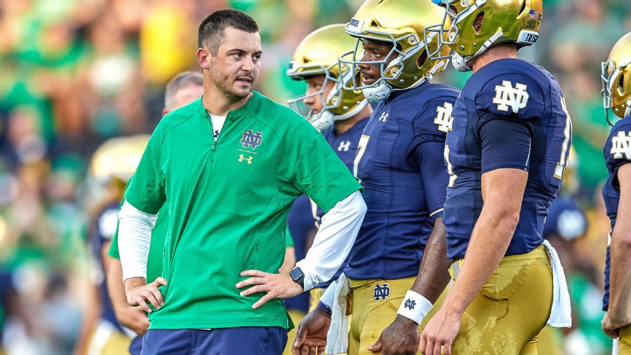 Tom Rees’ journey from Notre Dame Quarterback to being the QB coach