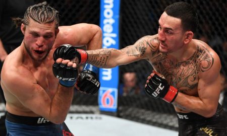 Max Holloway confronts answers strongly at UFC 231