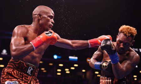 Tony Harrison has upset Jermell Charlo by winning the middleweight world title