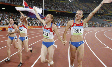 Russian athletes are accused of doping