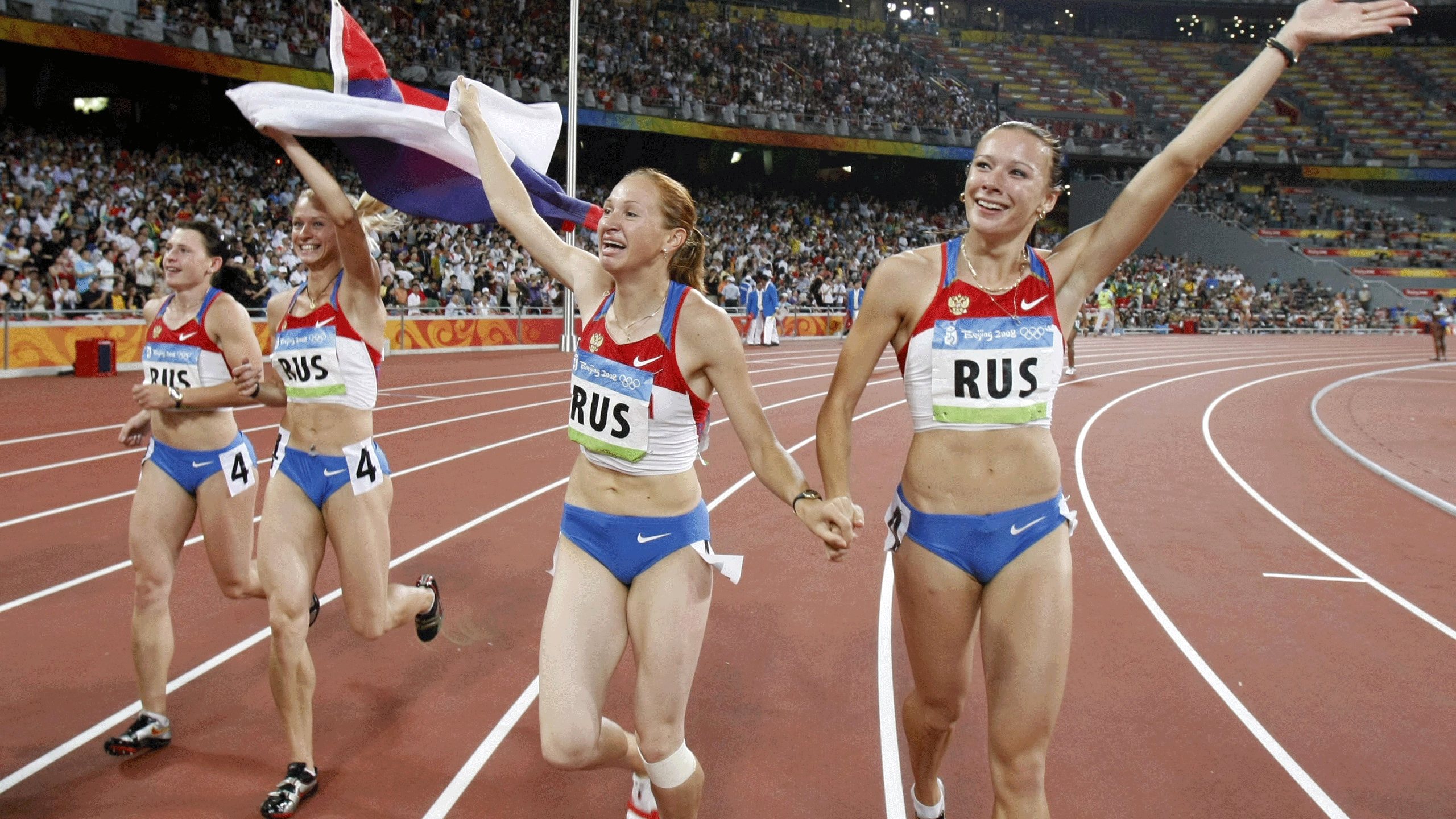 Russian athletes are accused of doping