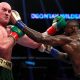 Tyson Fury’s reaction was more of a winner when the match ended up with a draw